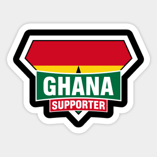 Ghana Super Flag Supporter Sticker